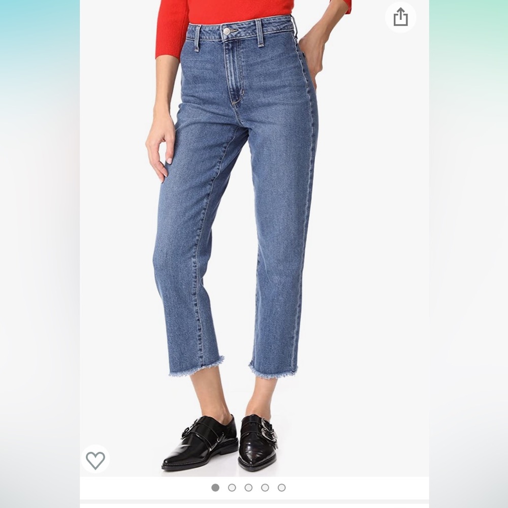 Joe’s The Jane High Rise Straight Crop Jeans